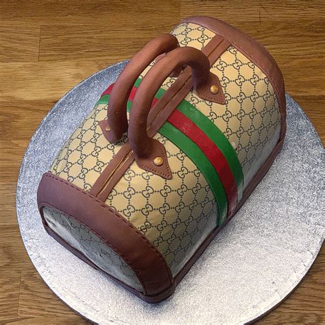 3D GUCCI Handtaschen Torte 